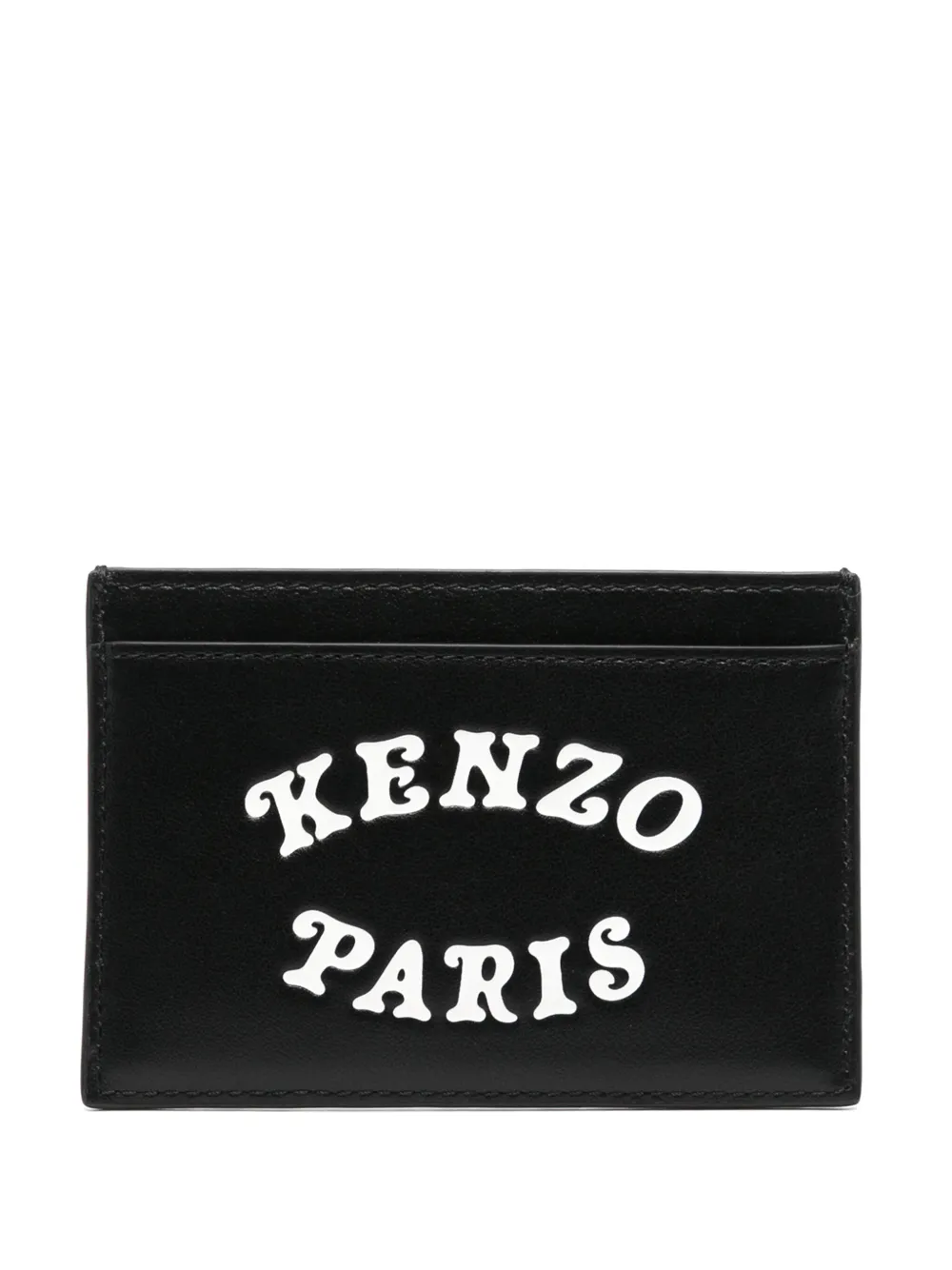 Kenzo Pasjeshouder met logo-reliëf Zwart
