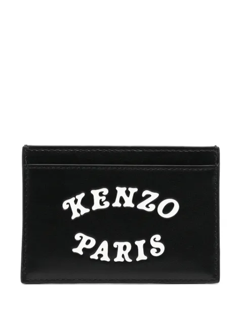 Kenzo logo-embossed card holder