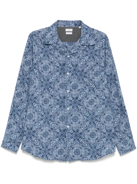 Brunello Cucinelli paisley-print shirt