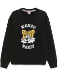 Kenzo embroidered-logo sweatshirt - Black