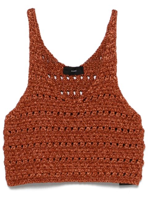 Alanui lurex tank top Women