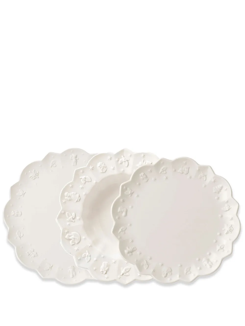 Villeroy & Boch Toy's Delight Royal Classic Dinner Set (set Of 12) In 白色