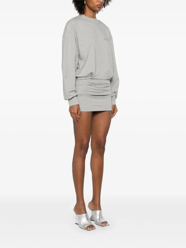 レディースウェア melt the lady logo cross dress gray melt the lady logo cross dress gray
