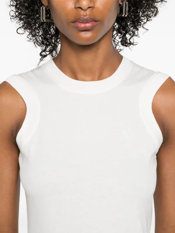 Tシャツ・カットソー THE ATTICO Women Tops 250WCN00003JJJ025AA001 White 楽天市場】ジ・アティコ THE ATTICO The Attico T-shirts and
