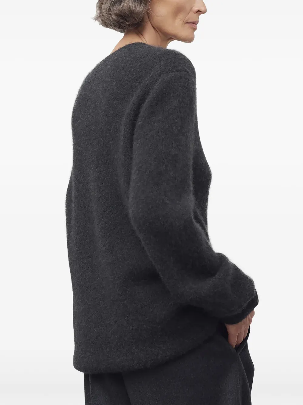The Row Sweater met print Grijs