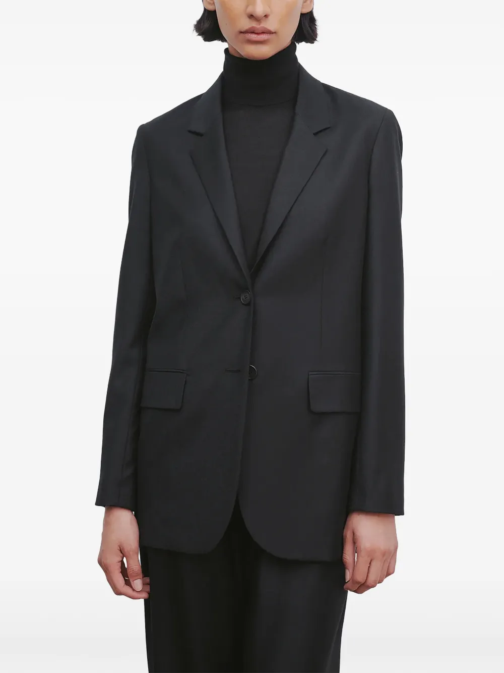 The Row Dustina blazer Zwart