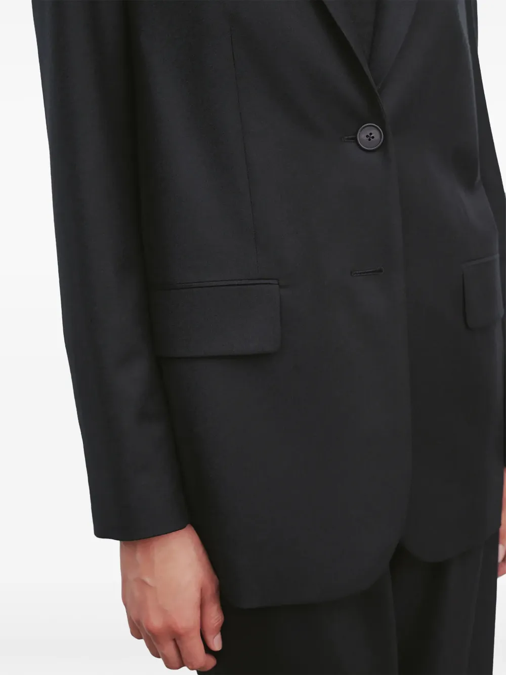 The Row Dustina blazer Zwart