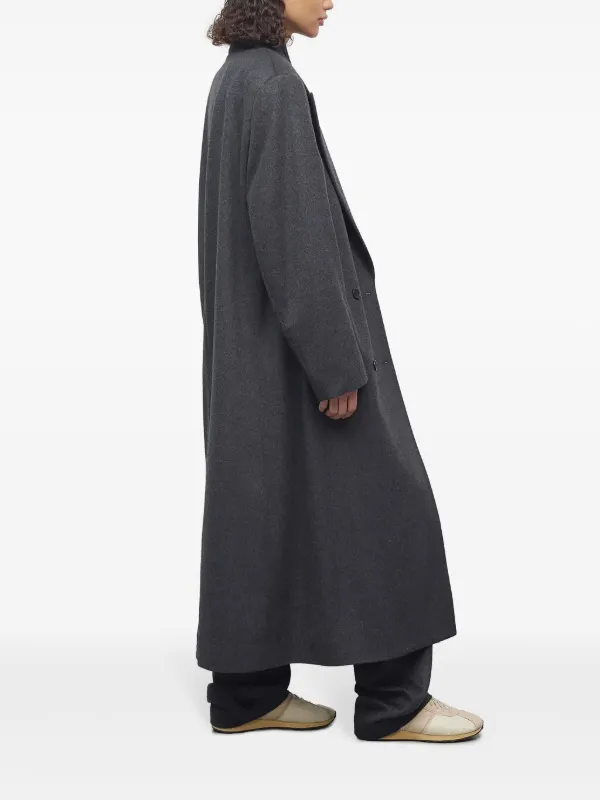 The Row Harisi Coat | Grey | FARFETCH