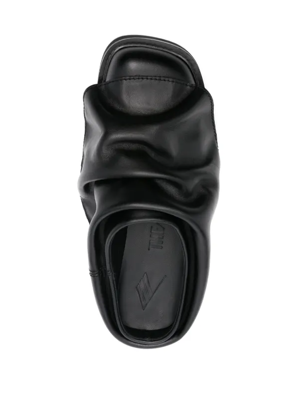 【関税込み】The Attico ブラック Mini Robin サボ The Attico Mini Robin Sabot | Black | FARFETCH BN