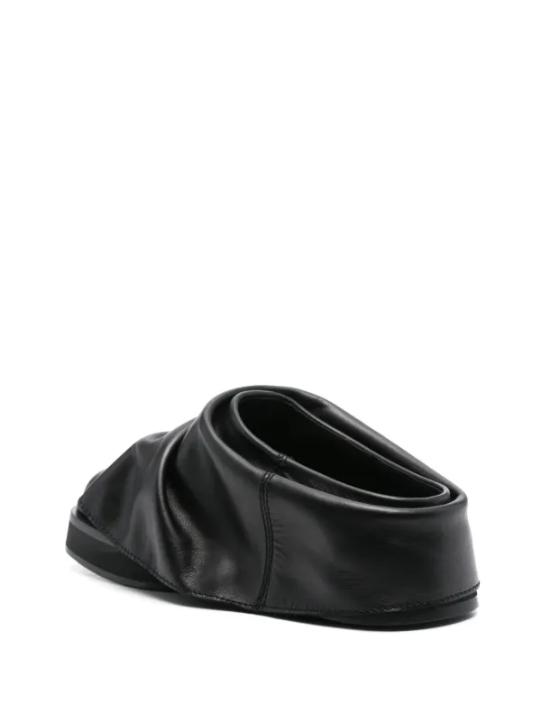 【関税込み】The Attico ブラック Mini Robin サボ The Attico Mini Robin Sabot | Black | FARFETCH BN
