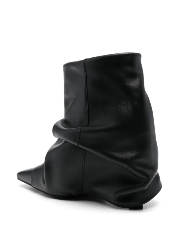 The Attico 95mm Juno Boots | Black | FARFETCH