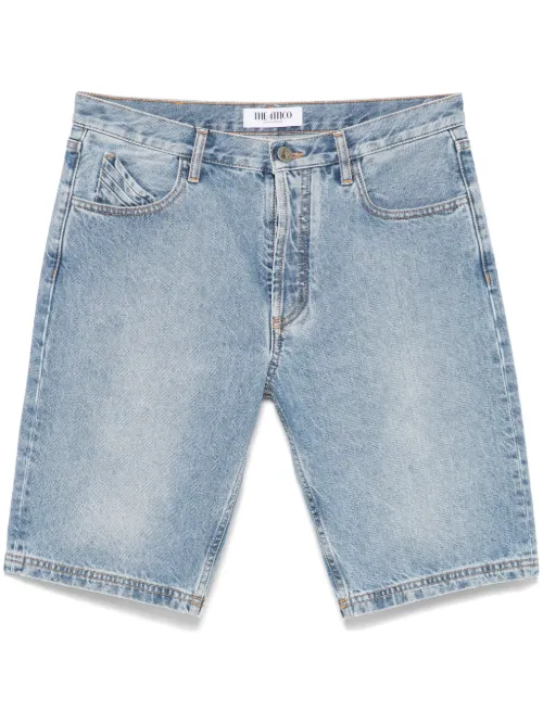 The Attico short en jean - Bleu - The Attico - Modalova