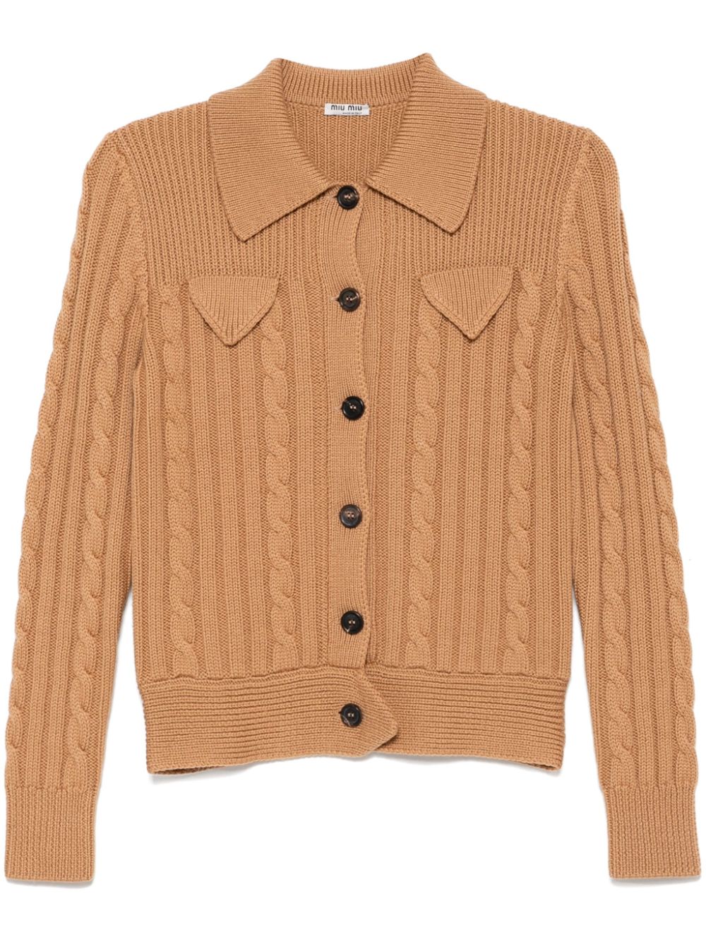 Miu Miu Pre-Owned 2019 cardigan - Brown