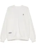 CHOCOOLATE graphic-print sweatshirt - White