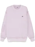 izzue logo-patch sweatshirt - Purple