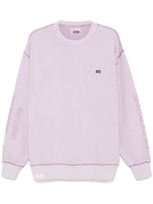 Izzue sweat à patch logo - Violet - izzue - Modalova
