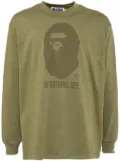 A BATHING APE® garment dye tee - Green