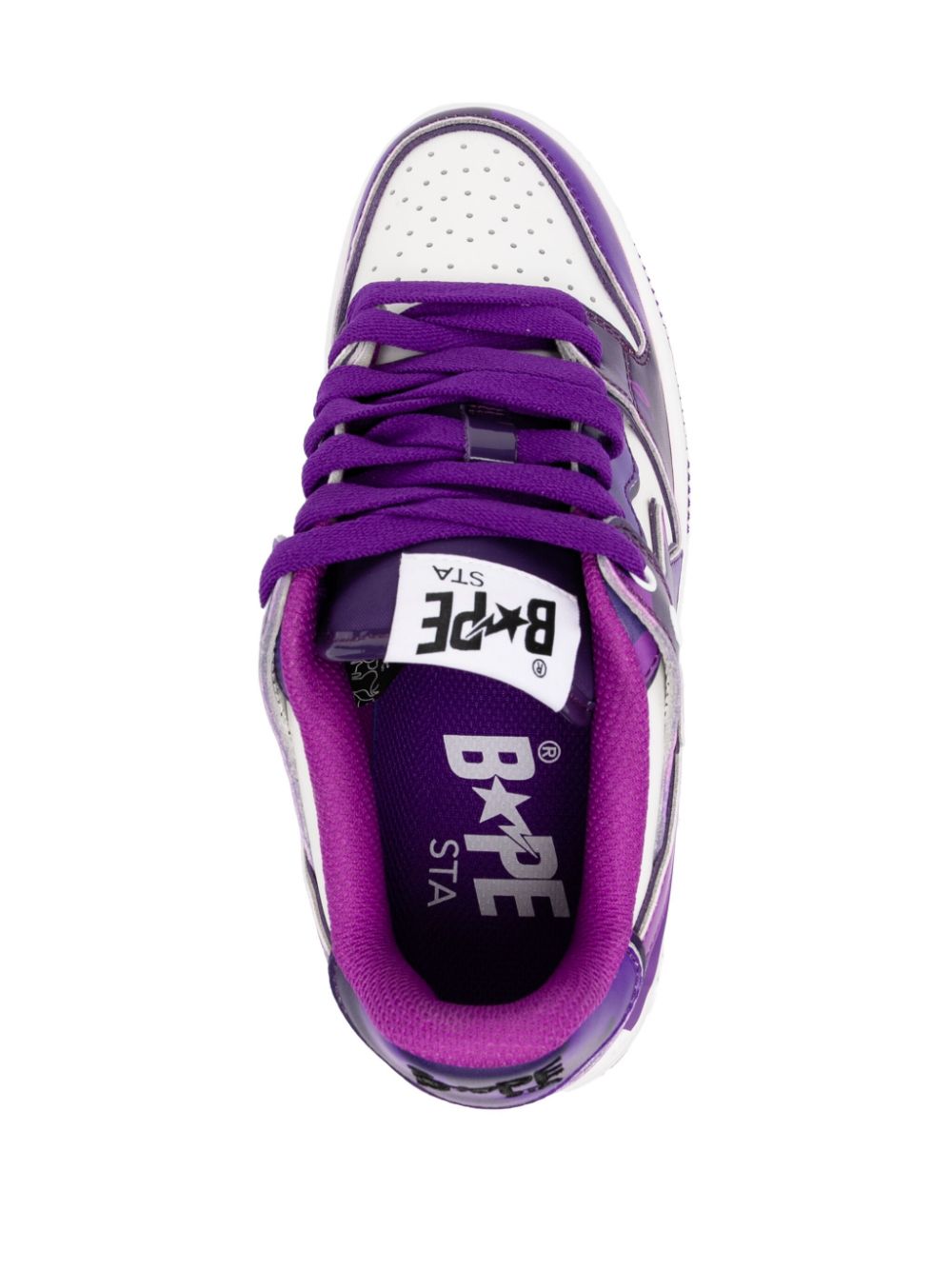 A BATHING APE Sk8 Sta #1 M2 sneakers Purple