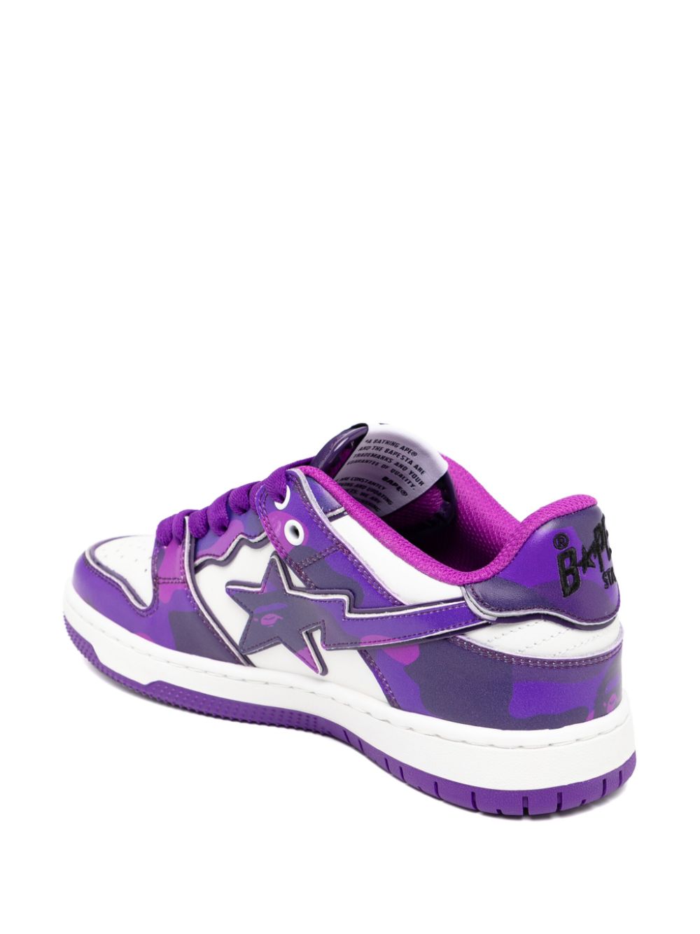 A BATHING APE Sk8 Sta #1 M2 sneakers Purple