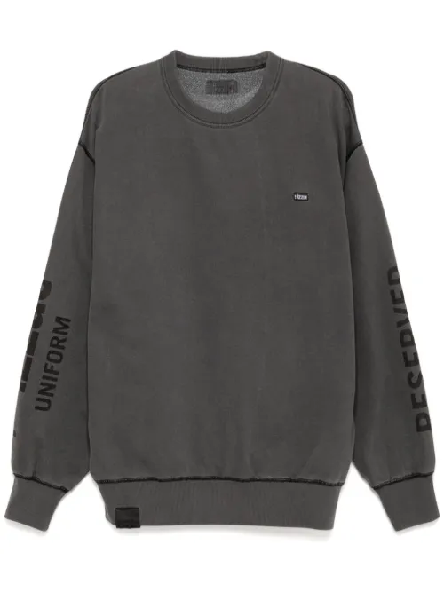 Izzue sweat à patch logo - Gris - izzue - Modalova