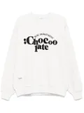 CHOCOOLATE logo-embroidered sweatshirt - Grey