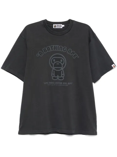A BATHING APE® garment-dye baby milo T-shirt