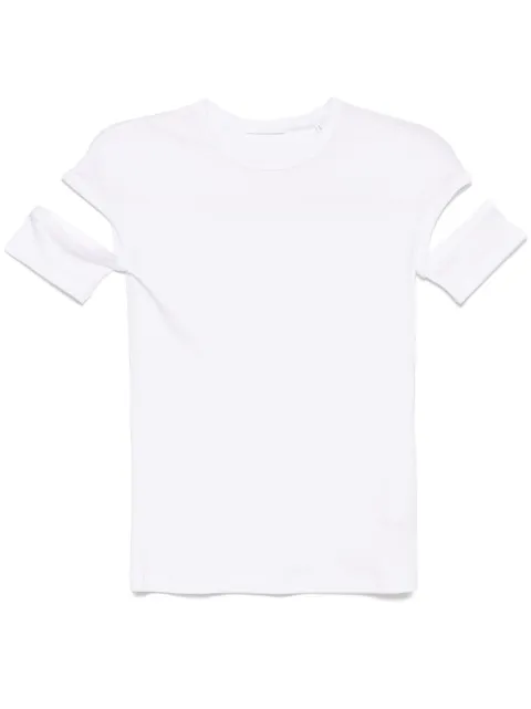 Helmut Lang playera con abertura