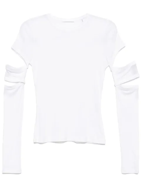 Helmut Lang playera con abertura