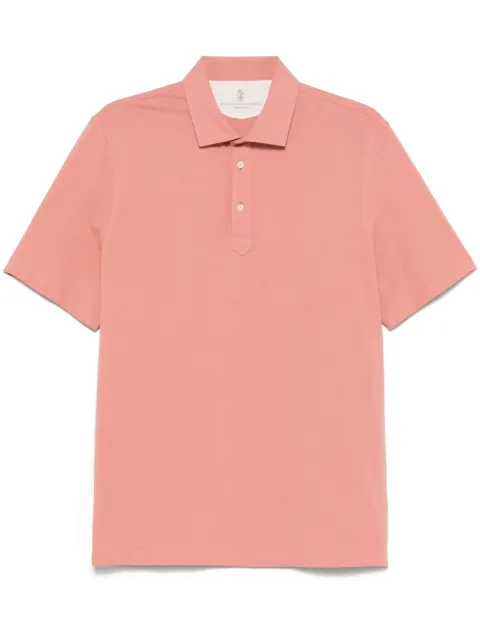 Brunello Cucinelli piqué polo shirt