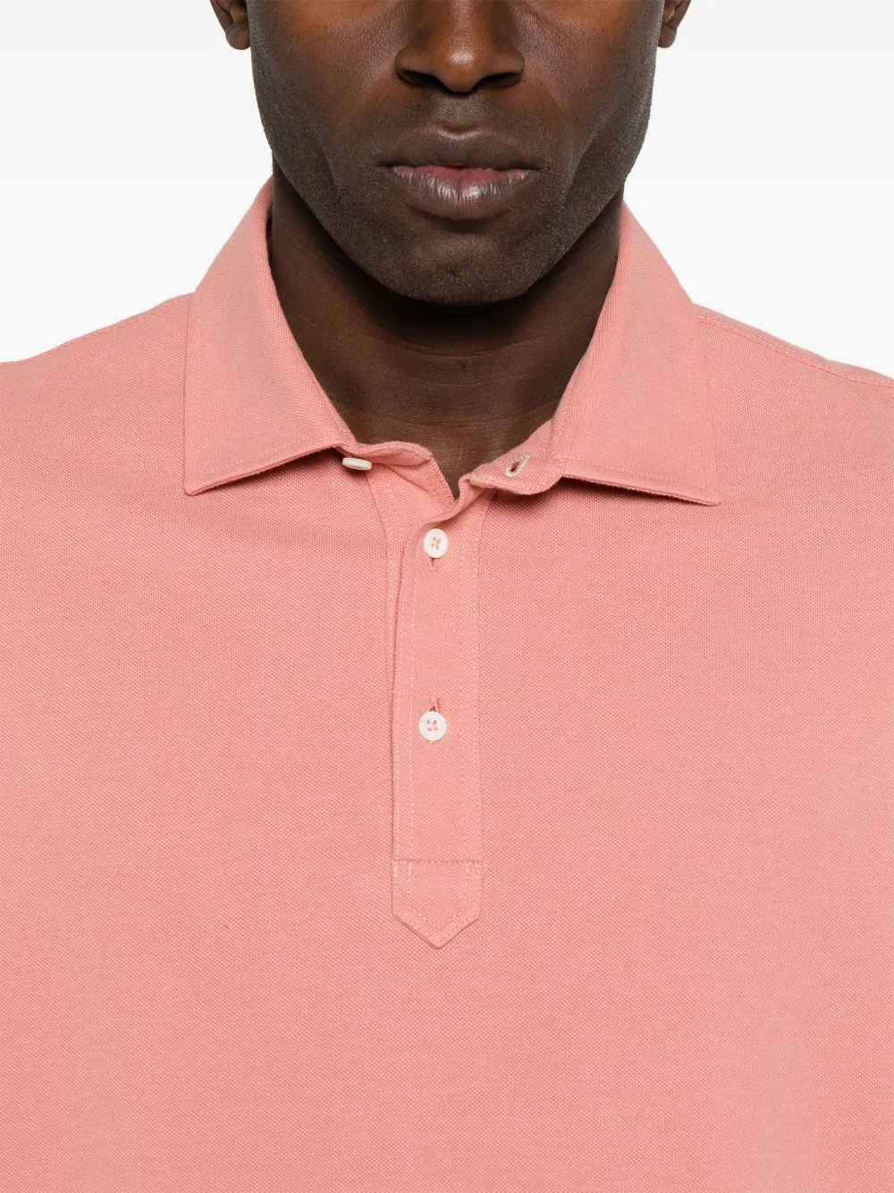 Brunello Cucinelli Piqué poloshirt Roze