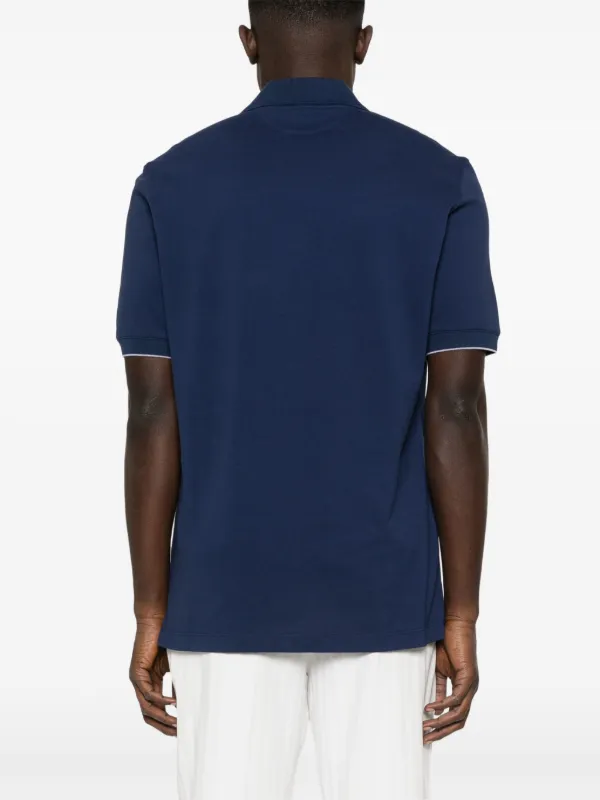 Tシャツ・カットソー BRUNELLO CUCINELLI Logo pique polo shirt (ME8548788 CHF08) Brunello Cucinelli Cotton Piqué Polo Shirt with Logo | Saks