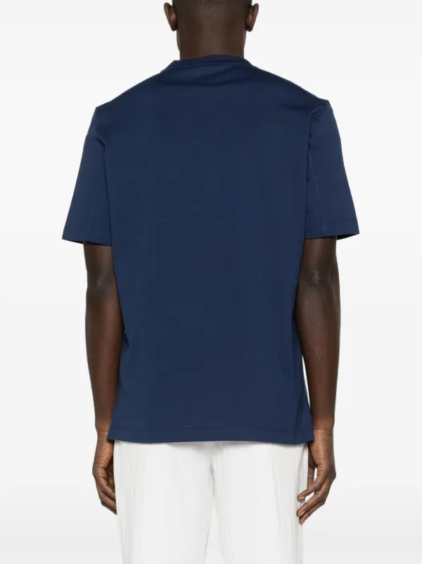 Brunello Cucinelli ロゴ Tシャツ | ブルー | FARFETCH JP