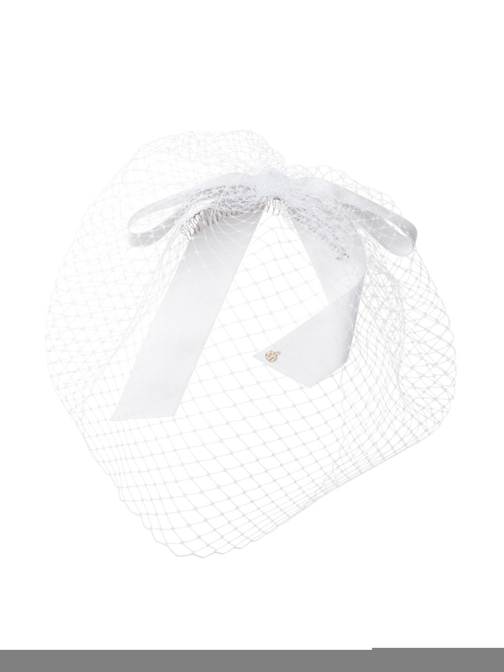 Maison Michel Annie hair band - White