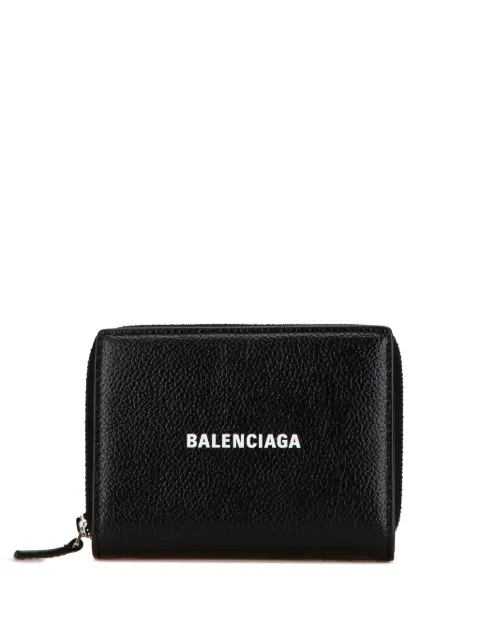 Balenciaga 21st Century Leather Everyday Bifold Wallet small wallets Women