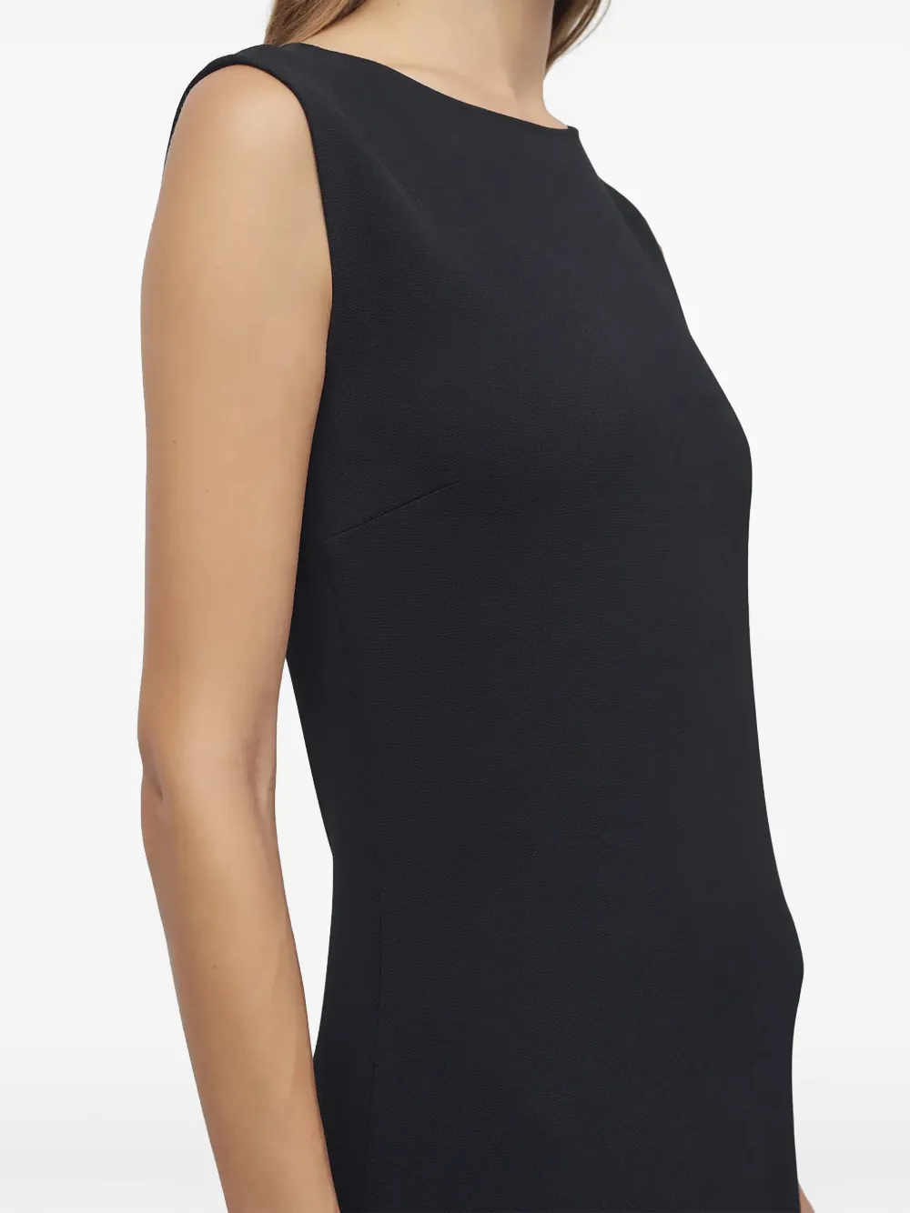 The Row Amor midi-jurk Zwart
