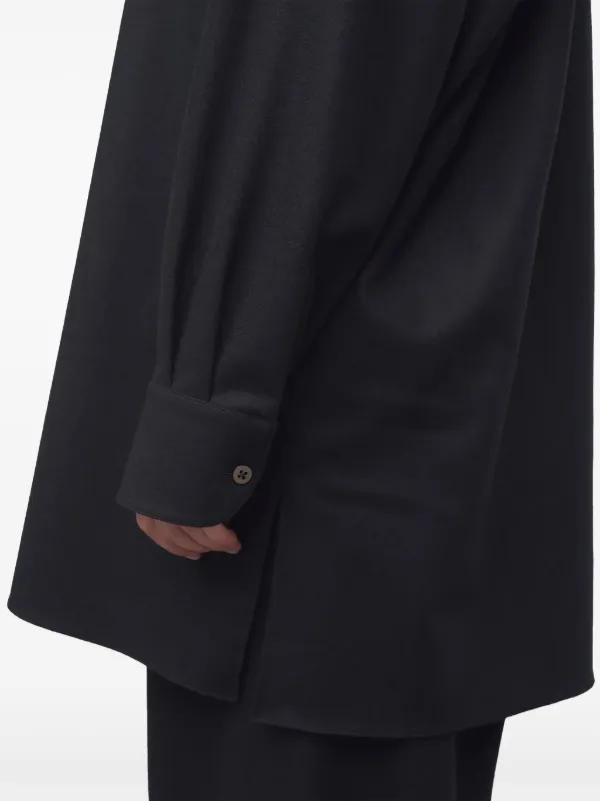 The Row Komako シャツ | ブラック | FARFETCH JP The Row Komako シャツ | ブラック | FARFETCH JP