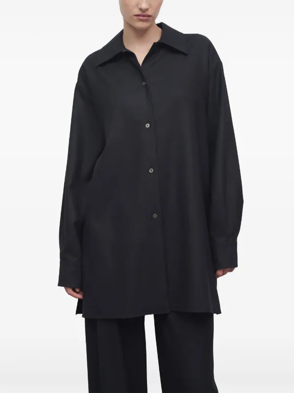 The Row Komako シャツ | ブラック | FARFETCH JP The Row Komako シャツ | ブラック | FARFETCH JP