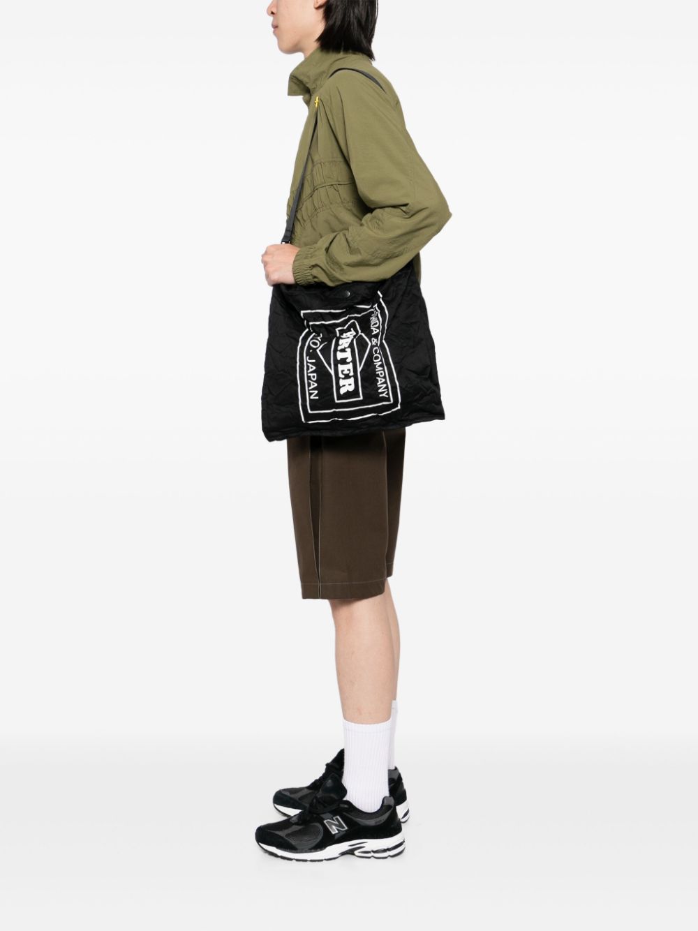 Porter-Yoshida & Co. x Digawel shopping bag - Zwart