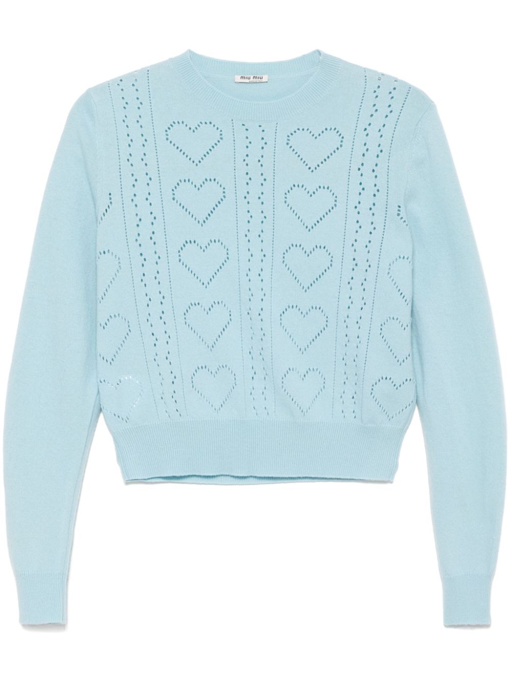 Miu Miu Pre-Owned 2019 sweater - Blue