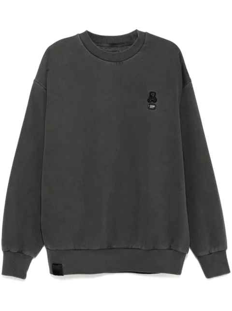 izzue logo-patch sweatshirt