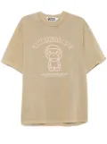 A BATHING APE® garment dye Baby Milo tee - Brown