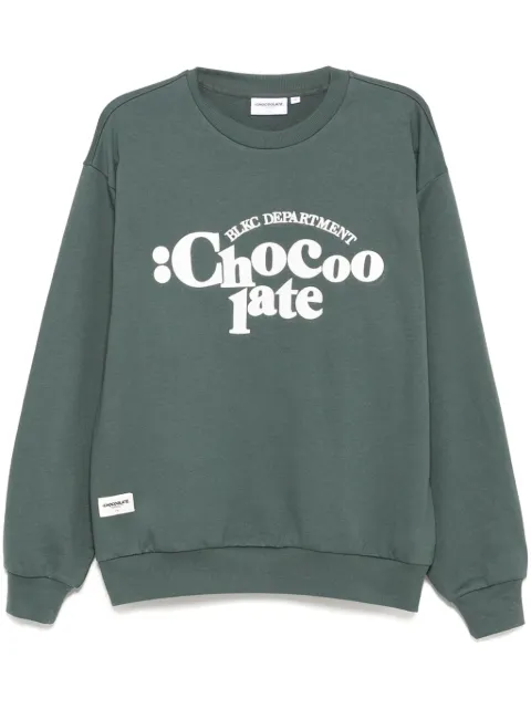 CHOCOOLATE sudadera con logo bordado