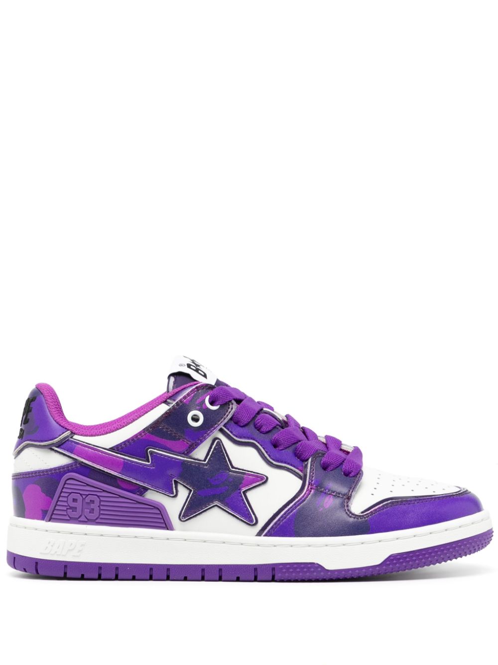 A BATHING APE Sk8 Sta #1 M2 sneakers Purple