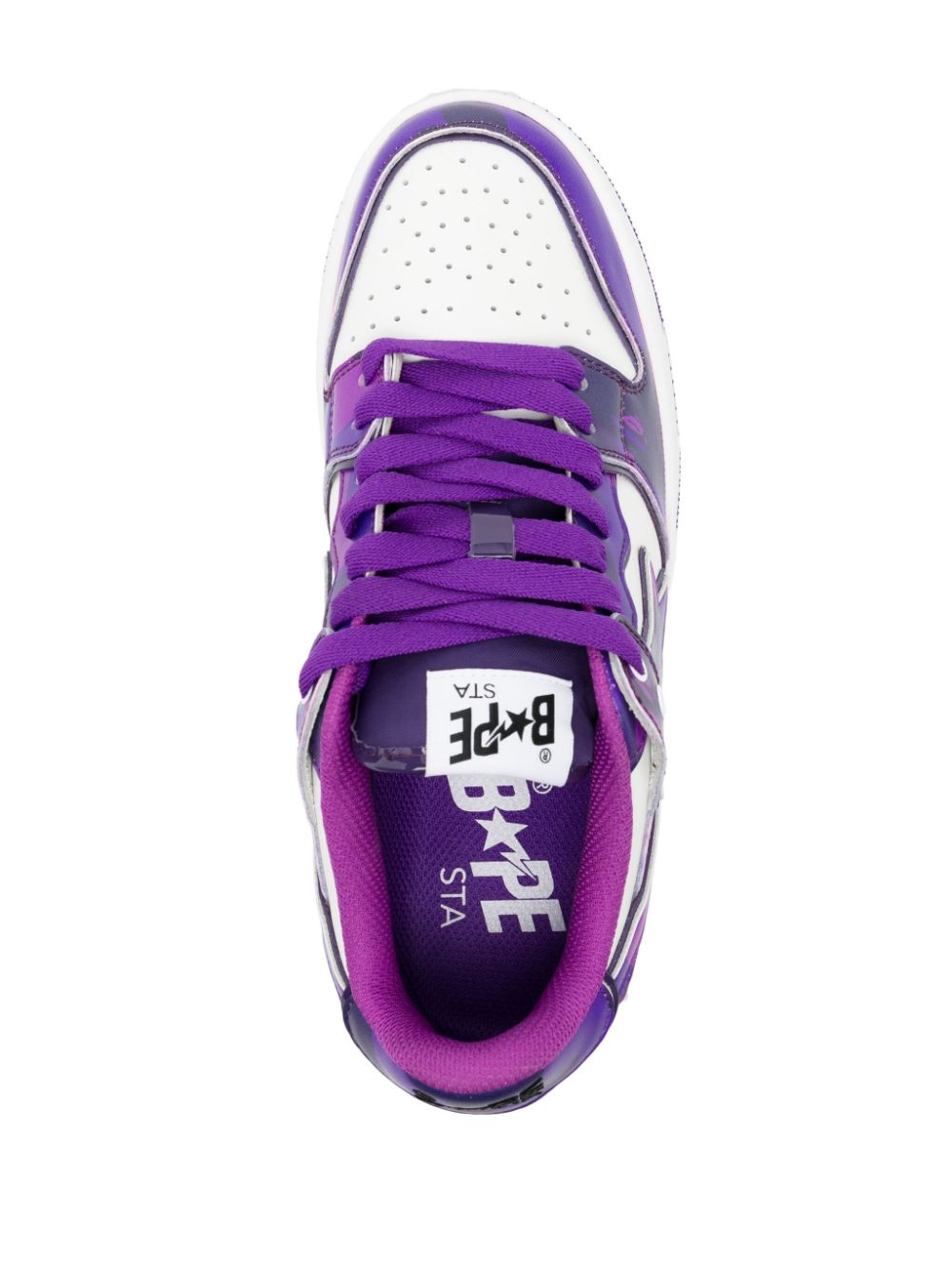 A BATHING APE Sk8 Sta #1 M2 sneakers Purple