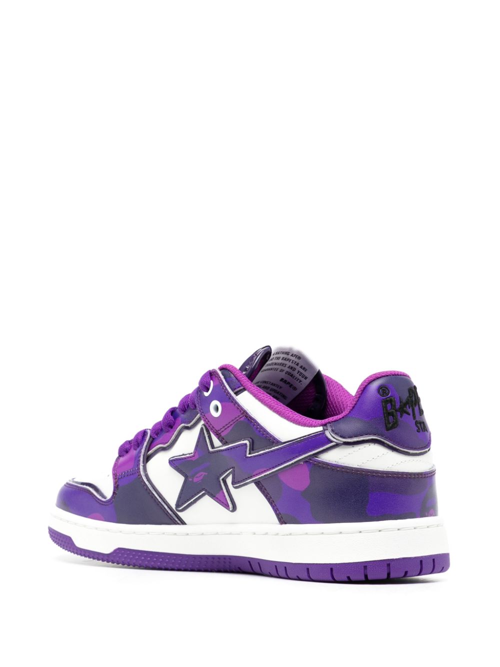 A BATHING APE Sk8 Sta #1 M2 sneakers Purple