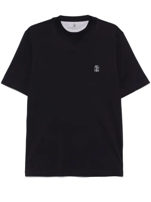 T-shirt à logo imprimé - Brunello Cucinelli - Modalova