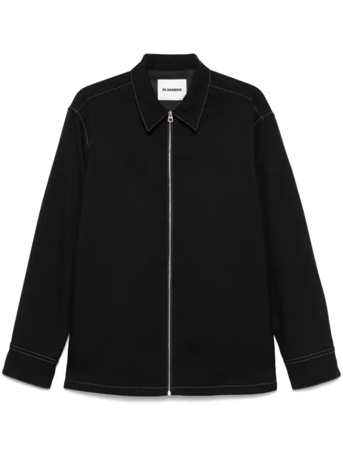 Jil Sander camisa con cierre