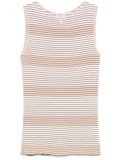 CHANEL Pre-Owned 2000s sleeveless tank top