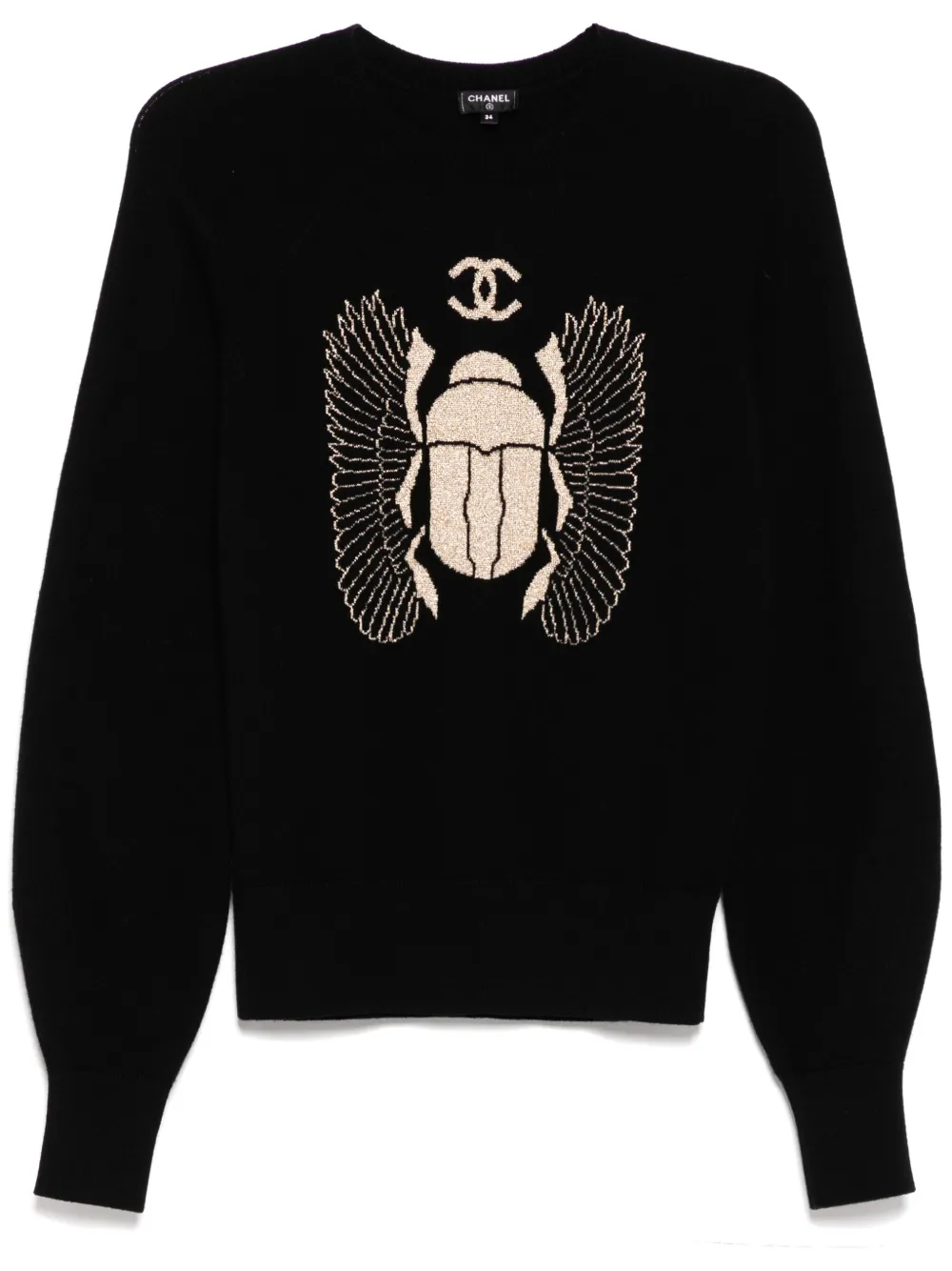 2001 CHANEL cashmere knit