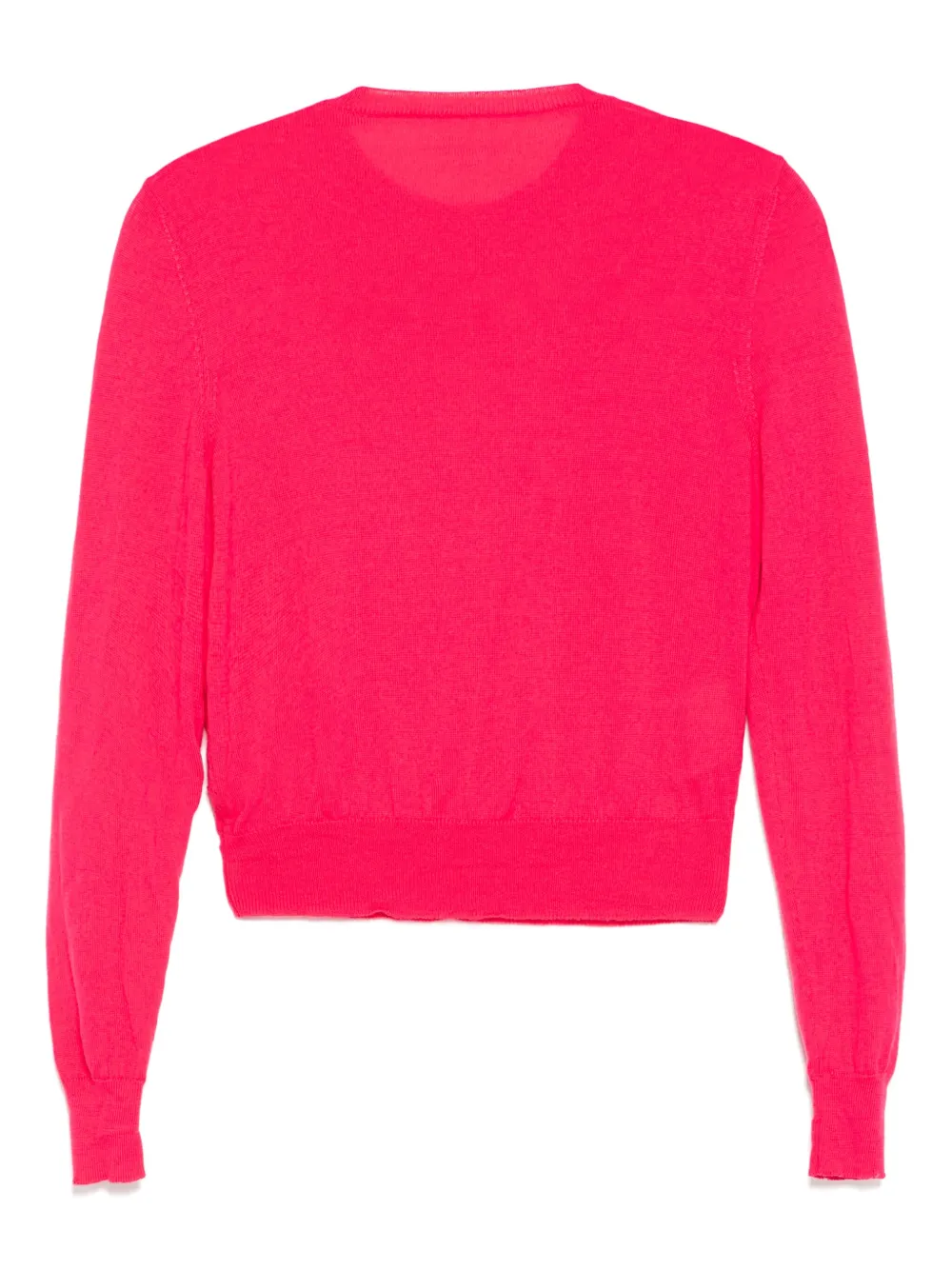 Miu Miu Pre-Owned 2000s Heart gebreide top - Roze